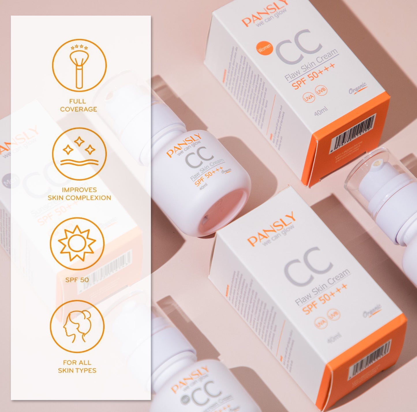 Moisturizing Concealer Sunscreen Cream – IZY GLOW