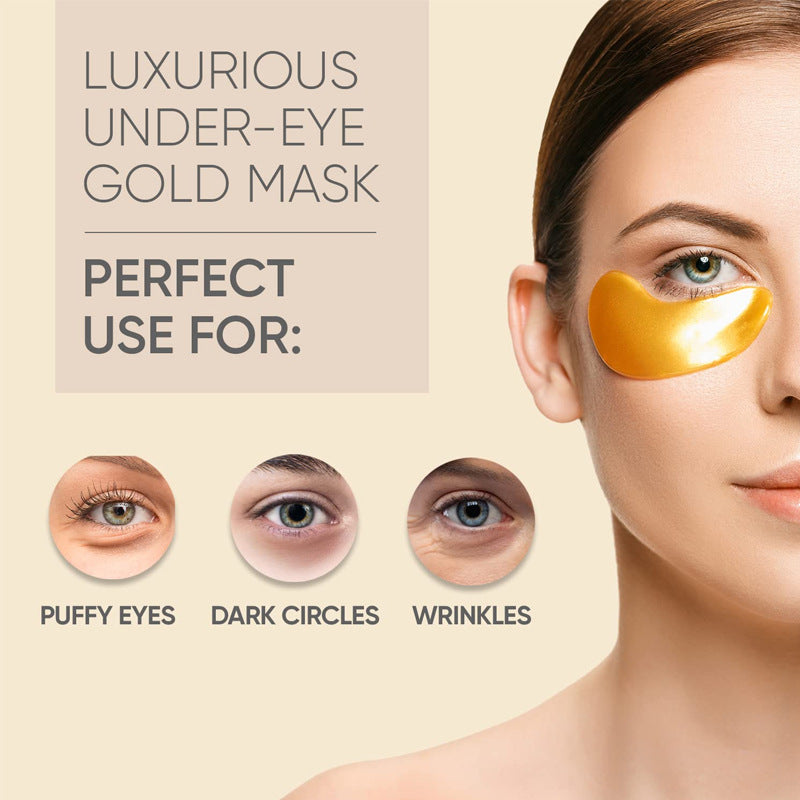 24K Gold Wrinkle Tightening Eye Mask Patch – IZY GLOW